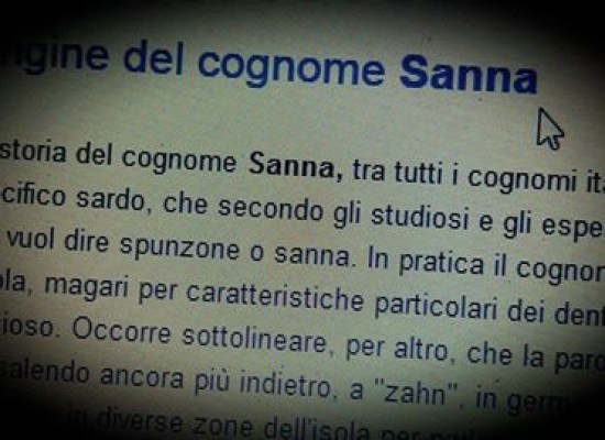 Tra Sanna, Sanna e Sanna…